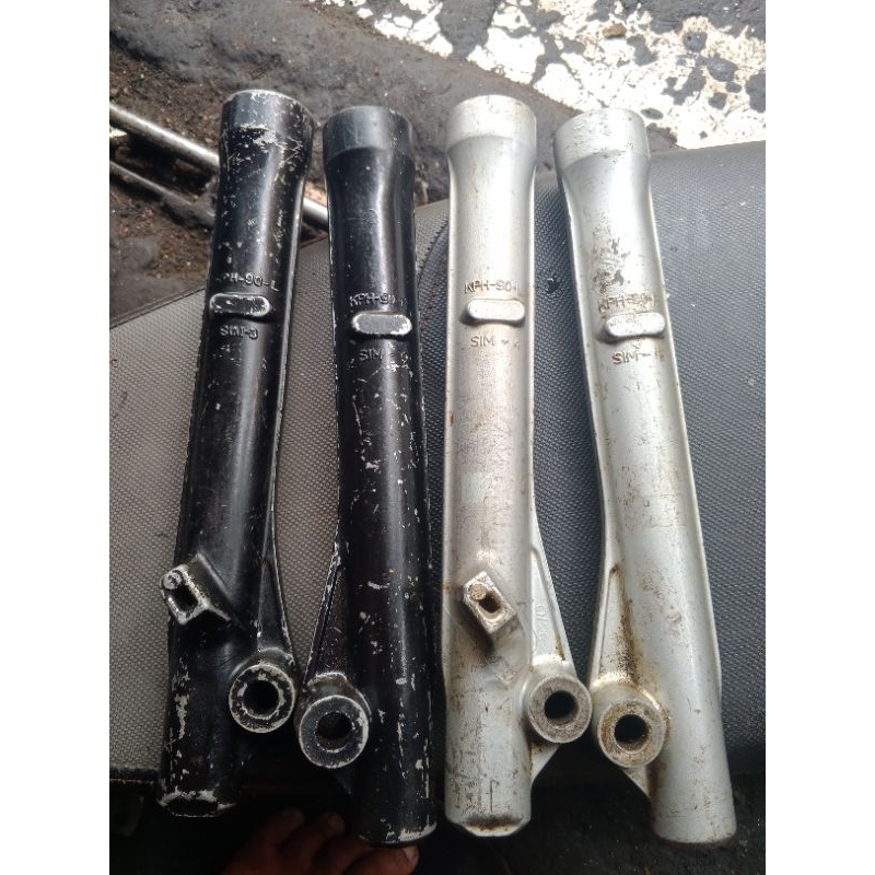 bottom tabung sok depan tromol karisma kirana Supra fit new asli KPH coptan