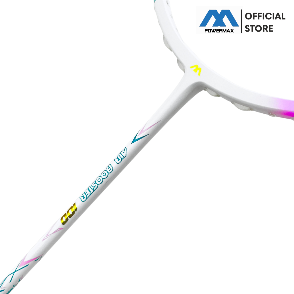 best sale powermax raket badminton air booster 100 ringan 7u 30 lbs frame bulutangkis wanita full