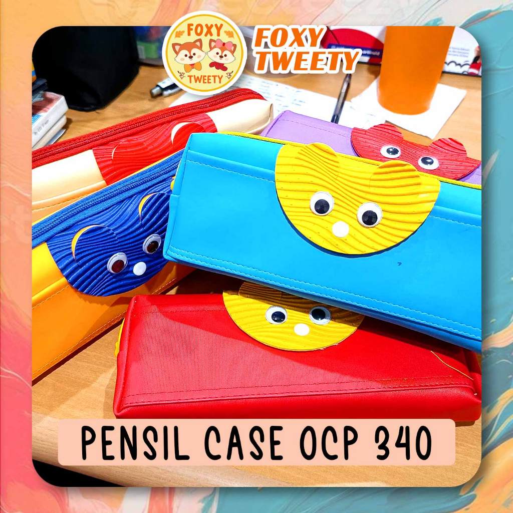 

Pensil Case Motif Tikus Lucu Dengan Kantung Depan - OCP 340