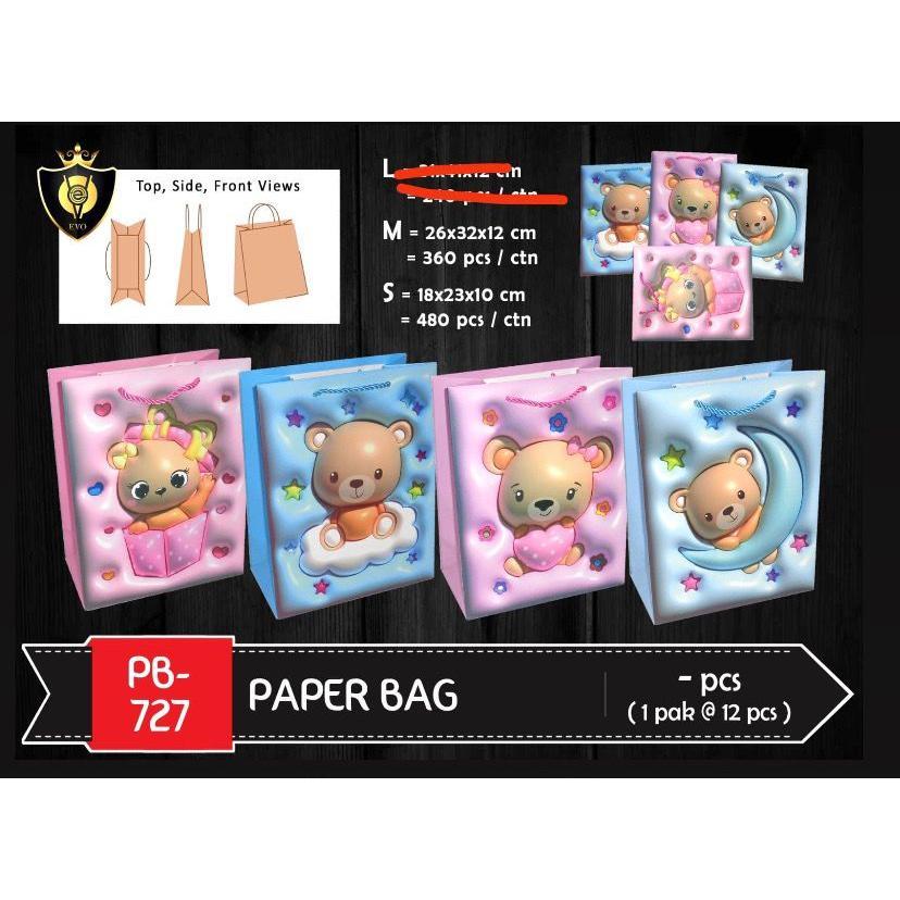 

Paperbag Tas Kertas Medium//Paperbag Murah/ Tas Souvenir KODE 727 M