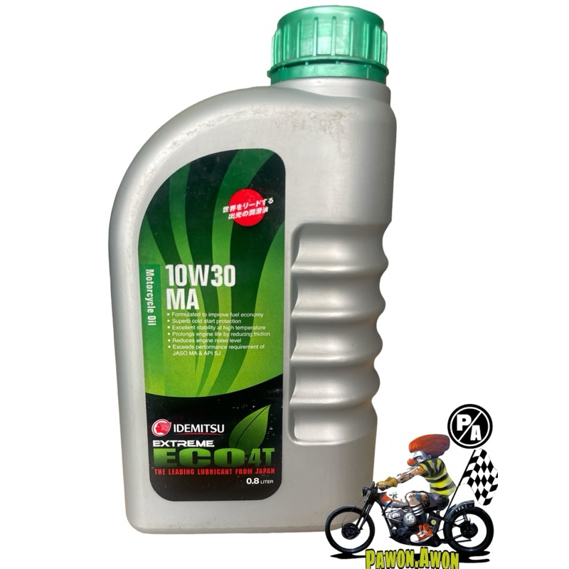 oli idemitsu 10W 30MA oli mesin idemitsu 0,8Liter oli idemitsu EXTREME ECO 4T