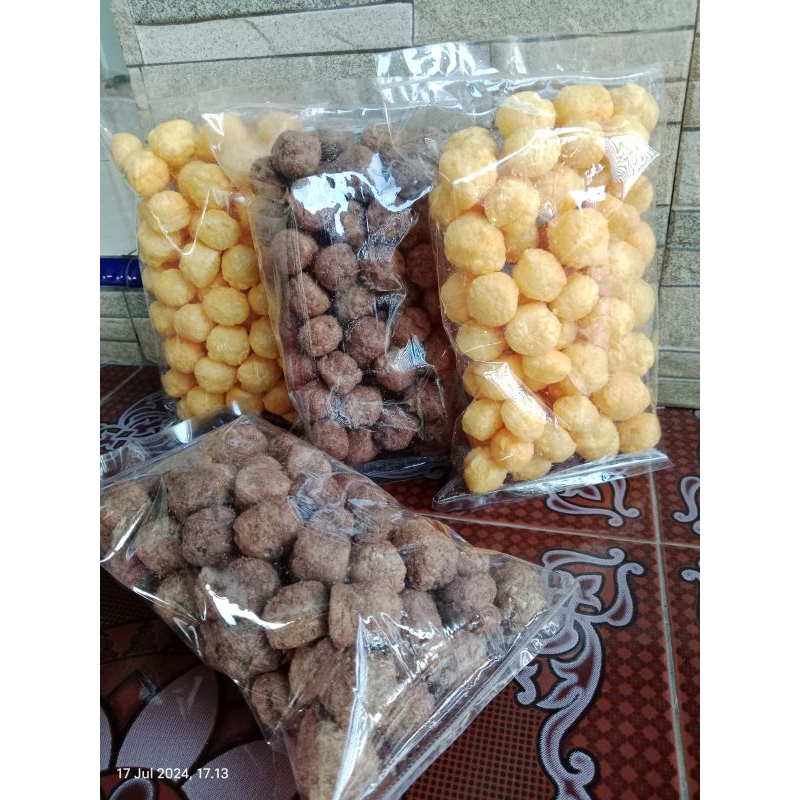

camilan kiloan Chiki ball