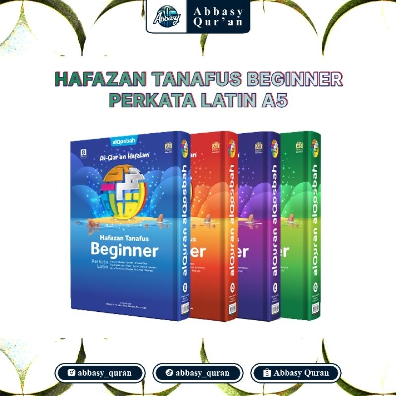Alquran Hafazan Tanafus Beginner Perkata Latin Ukuran A5
