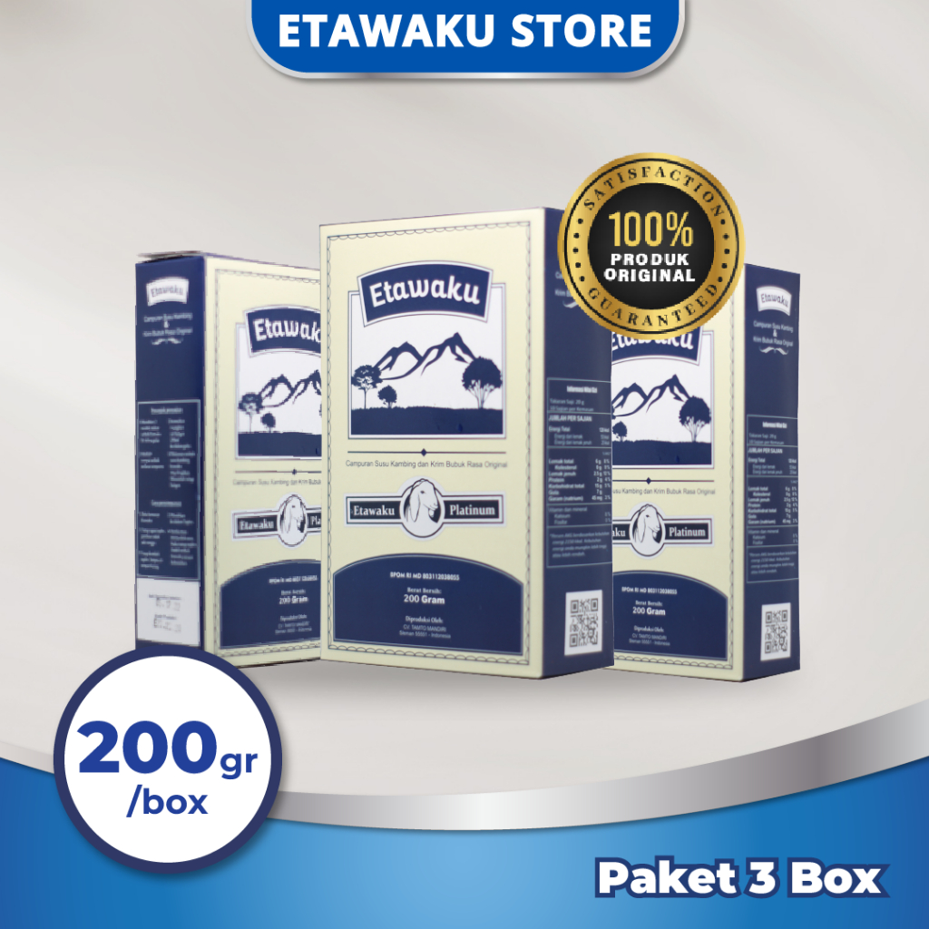 

Etawaku Platinum Susu Etawa Asma Original 3 Box