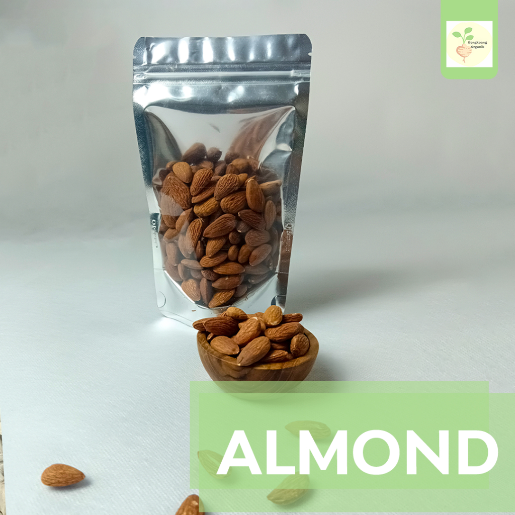 

Kacang Almond Panggang 125gr - Nutrisi Tinggi Sehat