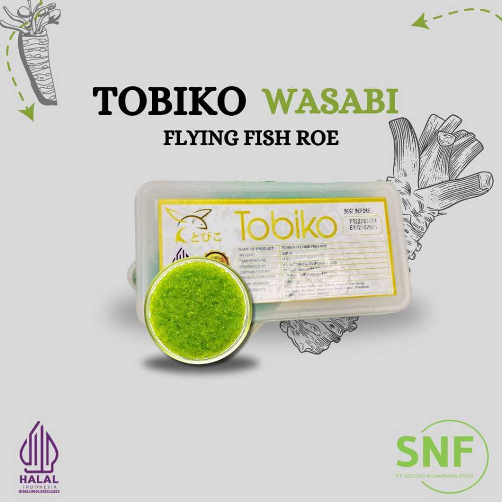 

TOBIKO WASABI | FLYING FISH ROE 500Gram
