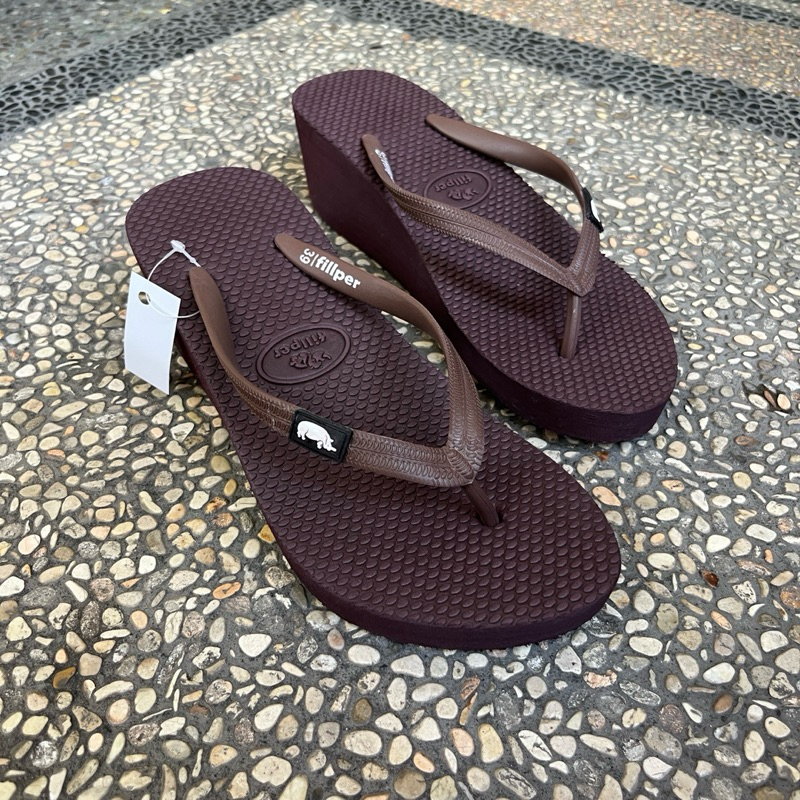 FAVORIT Sandal Sendal HAK 5 cm WEDGES FIPPER PREMIUM Cewek Wanita