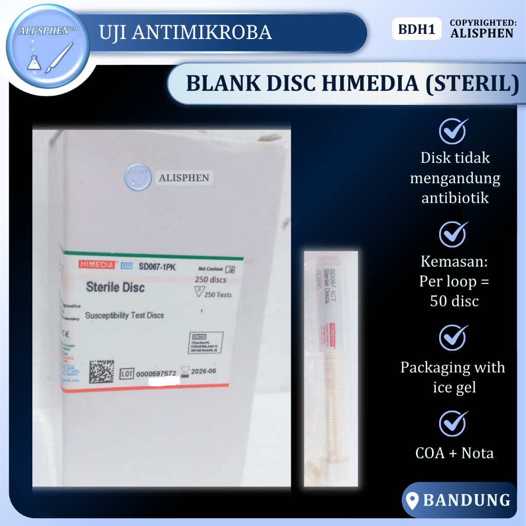 Blank Disc / Sterile Disc Antibiotik HIMEDIA