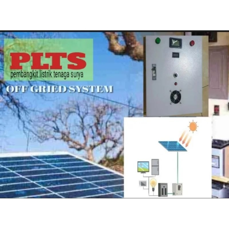 Paket PLTS tenaga surya 500 watt PSW