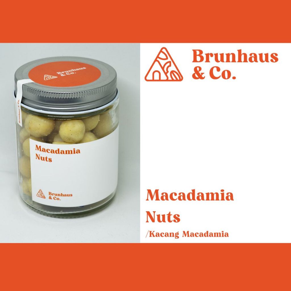 

Brunhaus Macadamia Nuts 150gr Cemilan Kacang Macadamia Panggang Mentega Garam