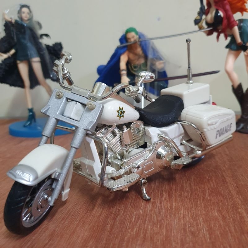 Diecast Police motorcycle