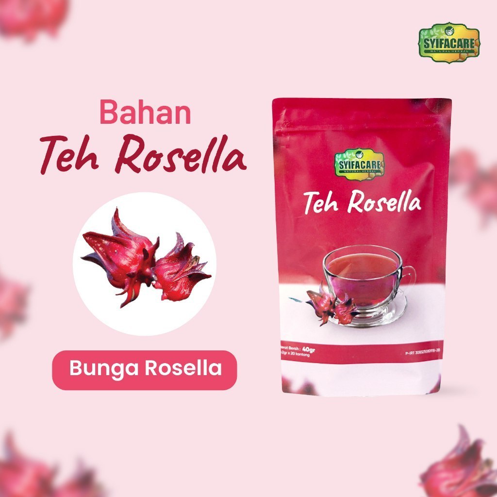 

Teh Celup Rosella Syifacare,Teh Tosella,Teh Herbal,Teh Bunga Rosella,Teh Bunga Rosela Merah