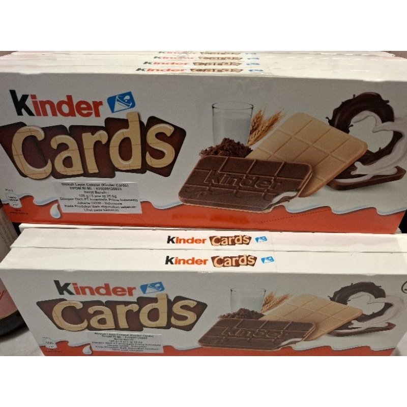 

Kinder Cards biscuits 128gr isi 5 pack Expired 23 feb 2025