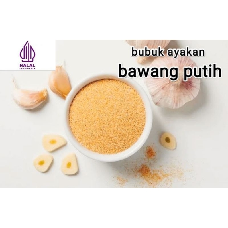 

Bubuk ayakan bawang putih 300gram