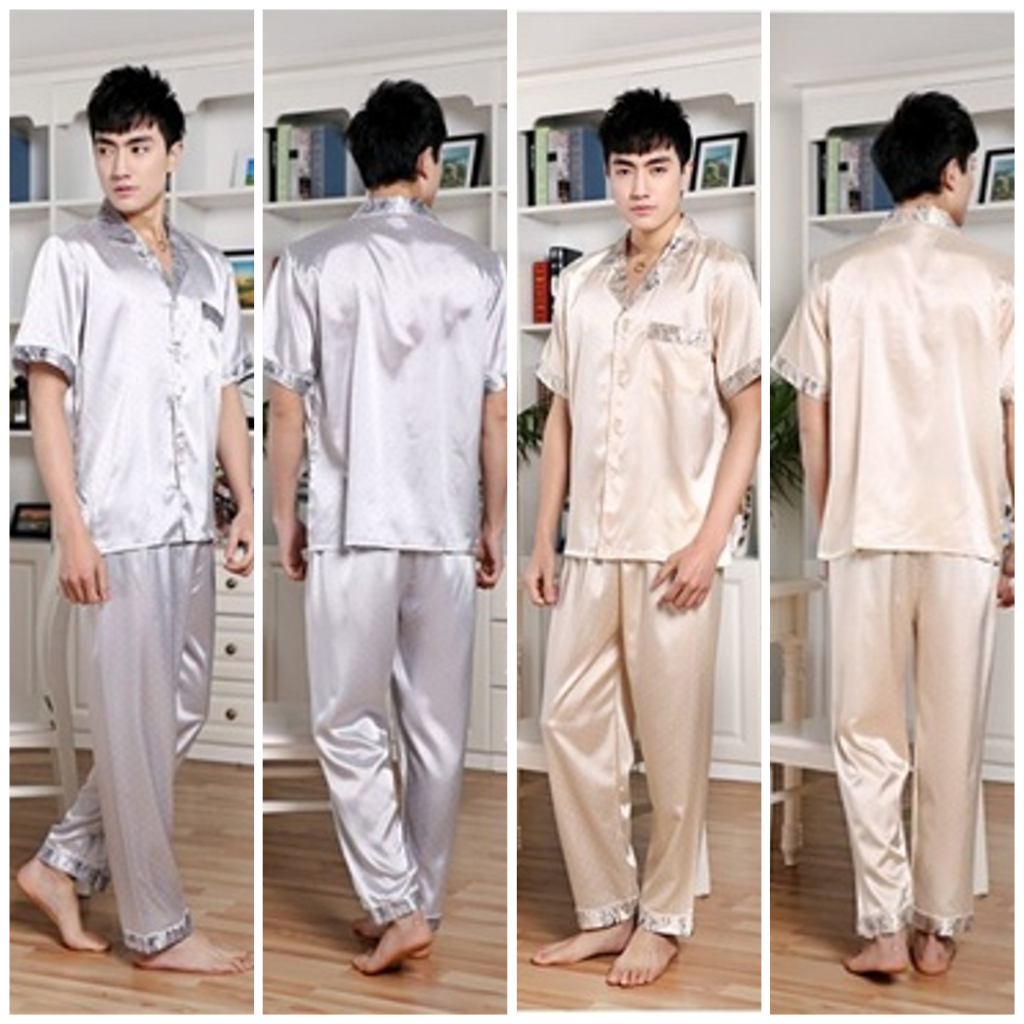 Pakaian Pria Baju Tidur Set