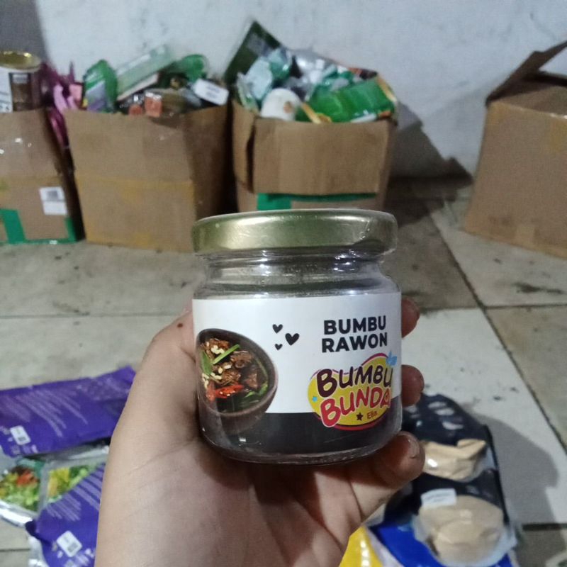 

Bumbu bunda Elia bumbu Rawon 50g