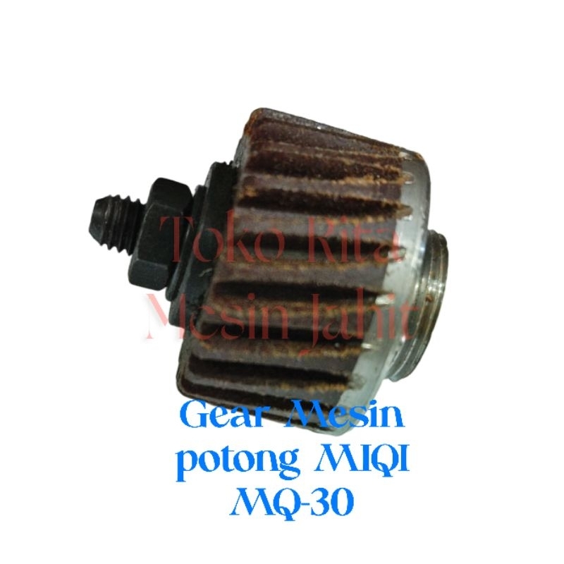 Gear kayu mesin potong kain kecil Merk MIQI MQ-30