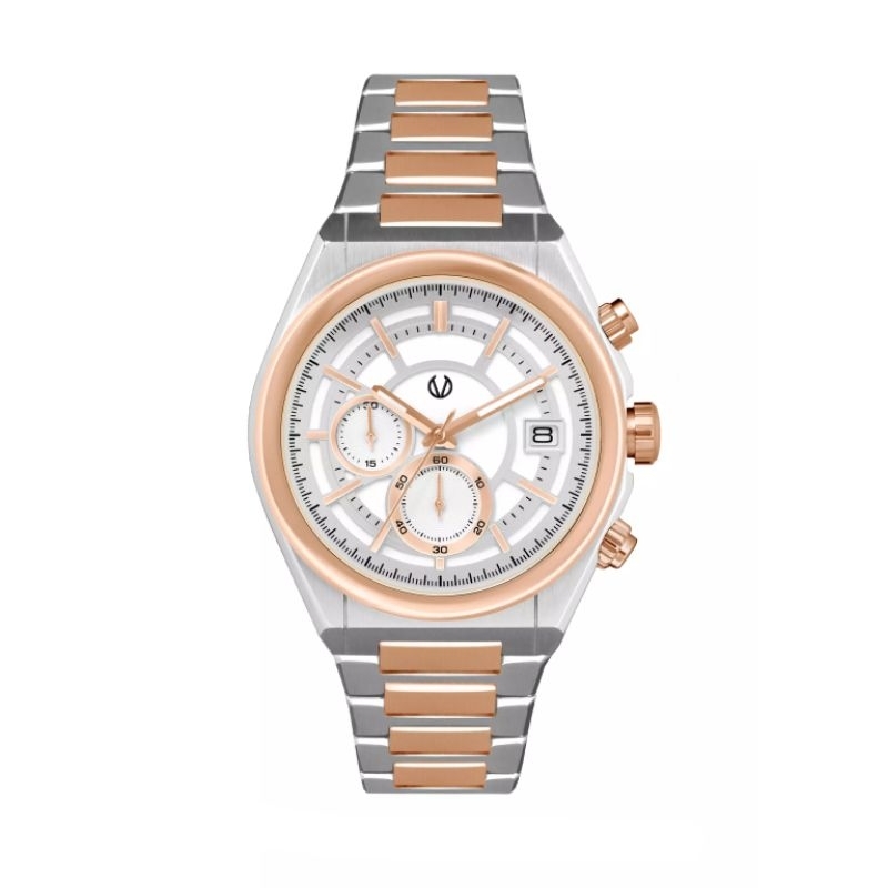 Jam Tangan Pria CHRIST VERRA CV 917806G-14 SLV Chronograph