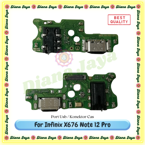 UI Cas / Board Cas / Papan Cas Infinix X676 Note 12 Pro