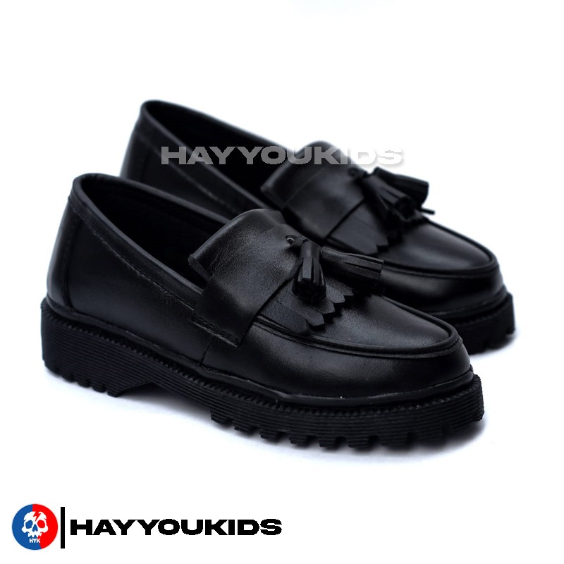 HAYYOUKIDS - LOAFERS  Sepatu Anak Docmart Lofers Slip On Anak Laki-Laki Perempuan Sepatu Docmart Kid