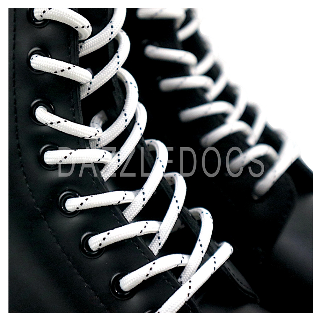 Tali sepatu docmart 8 hole dr martens 8 lubang 140 cm  putih original sepatu kulit 1460