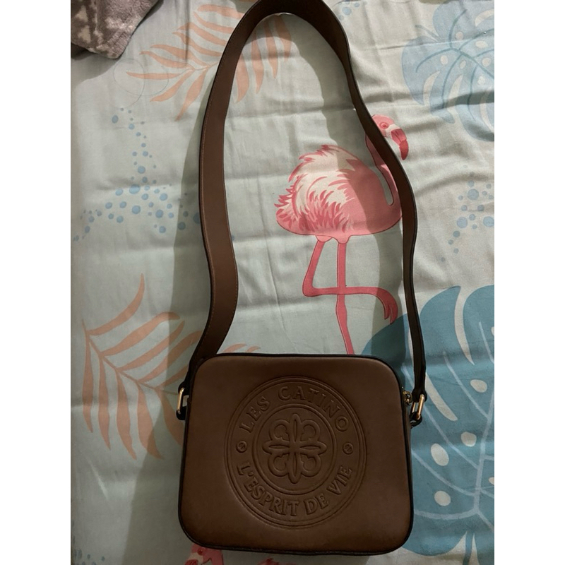 Les catino mini bag coklat