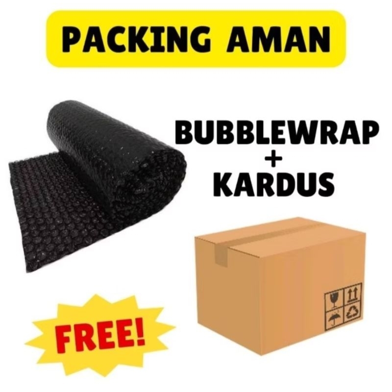 

Extra Bubble Wrap Packing / BubbleWrap Tebal / Plastik Gelembung Hitam