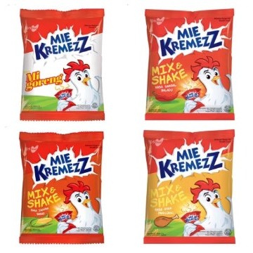 

Mie Kremezz Mix & Shake 1 Renceng isi 10 pcs @16gram