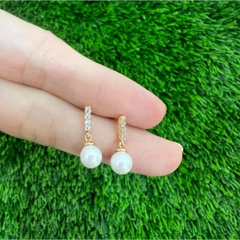 MINISO BALI | Anting Tusuk XUPING / Anting Mutiara Elegan Wanita / Anting Xuping Mutiara / Anting Im