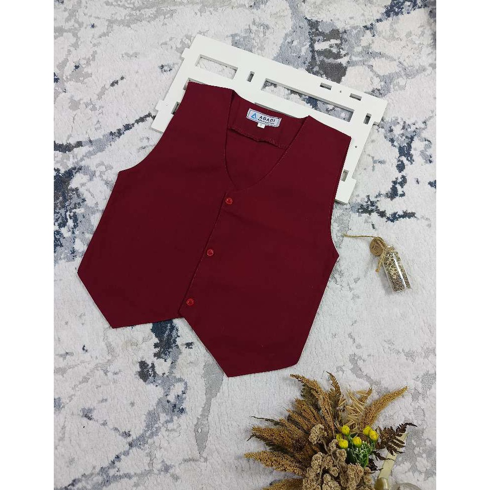 Koleksi Terbaru Rompi merah anak SD kelas 16  Rompi sekolah SD warna merah