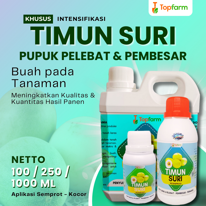 Pupuk Buah Timun Suri / Pupuk Pelebat Buah Timun Suri / Pupuk Timun Suri /Pupuk Buah Super Lebat Unt