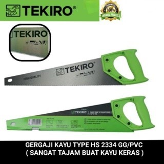 tekiro gergaji kayu( sangat tajam khusus kayu keras ) jaminan asli original