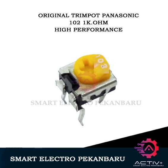 ORIGINAL 1K 102 PANASONIC TRIMPOT KUNING 102 1K OHM POTENSIO METER Trimmer Variable VR 102 VR  102 1