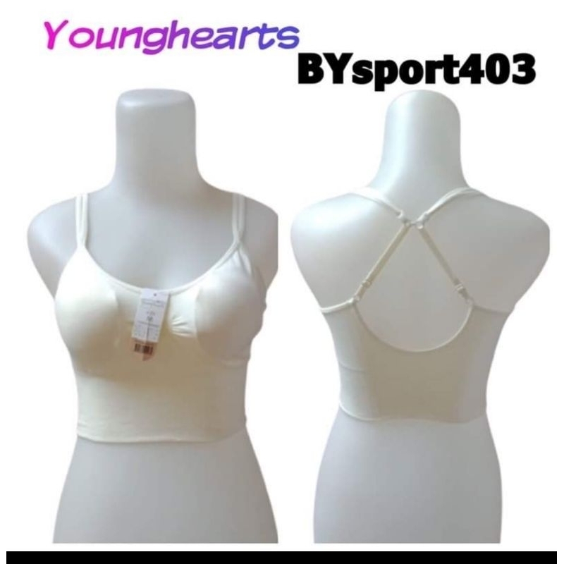 SRJ - Sport bra 403 Young Hearts size M (fit bra 34B)