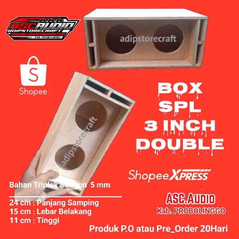 box SPL 3 inch double
