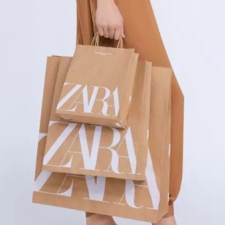 

Tas Shopping Paper Bag ZARA