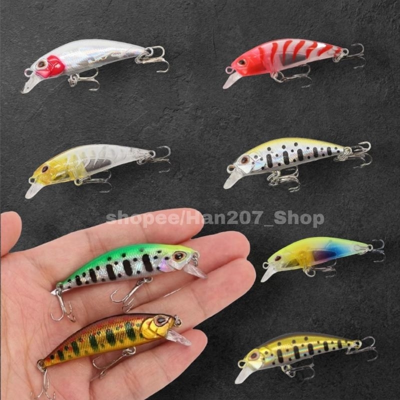 Umpan Pancing Minnow 5CM 5G Rep tsurinoya - Umpan Casting Ultra Light