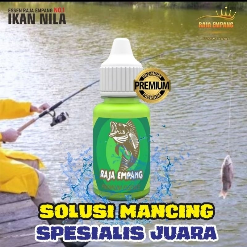 Essen ikan nila raja empang original spesial media pelet