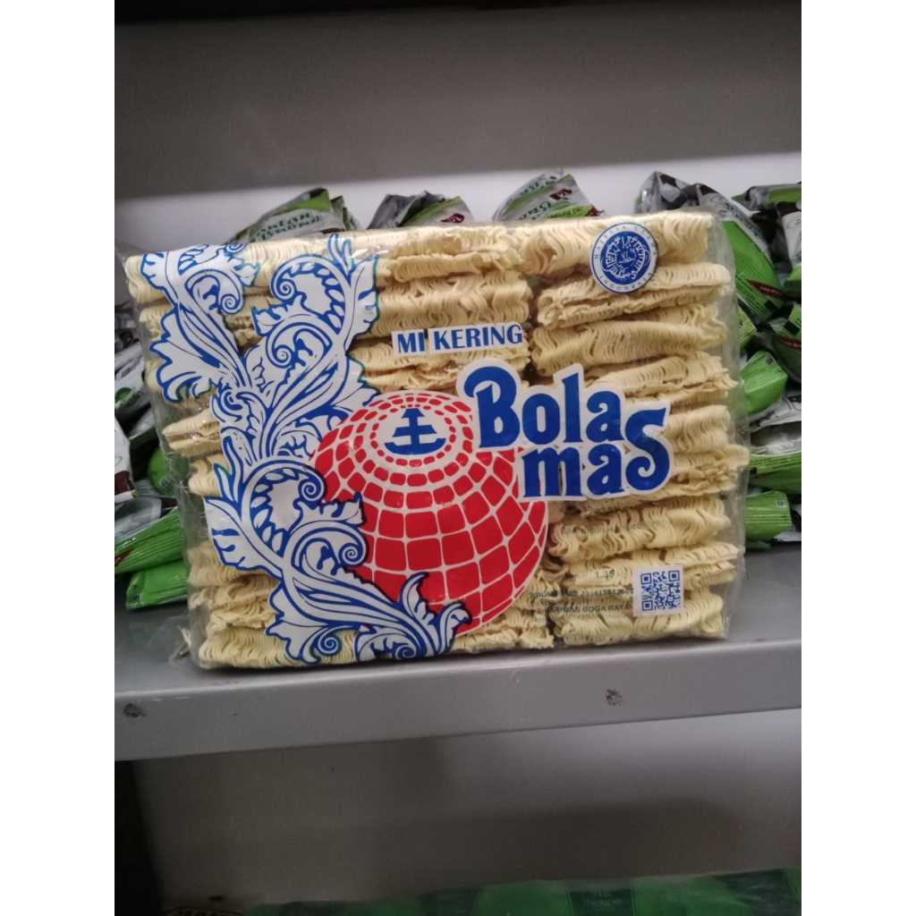 

Mie bola mas isi 27 keping