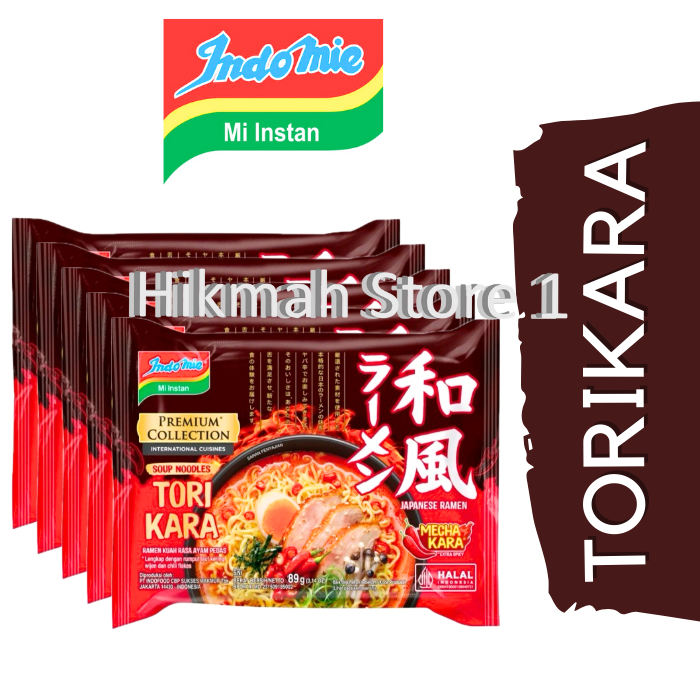 

5 Pcs - Indomie Tori Kara Ramen