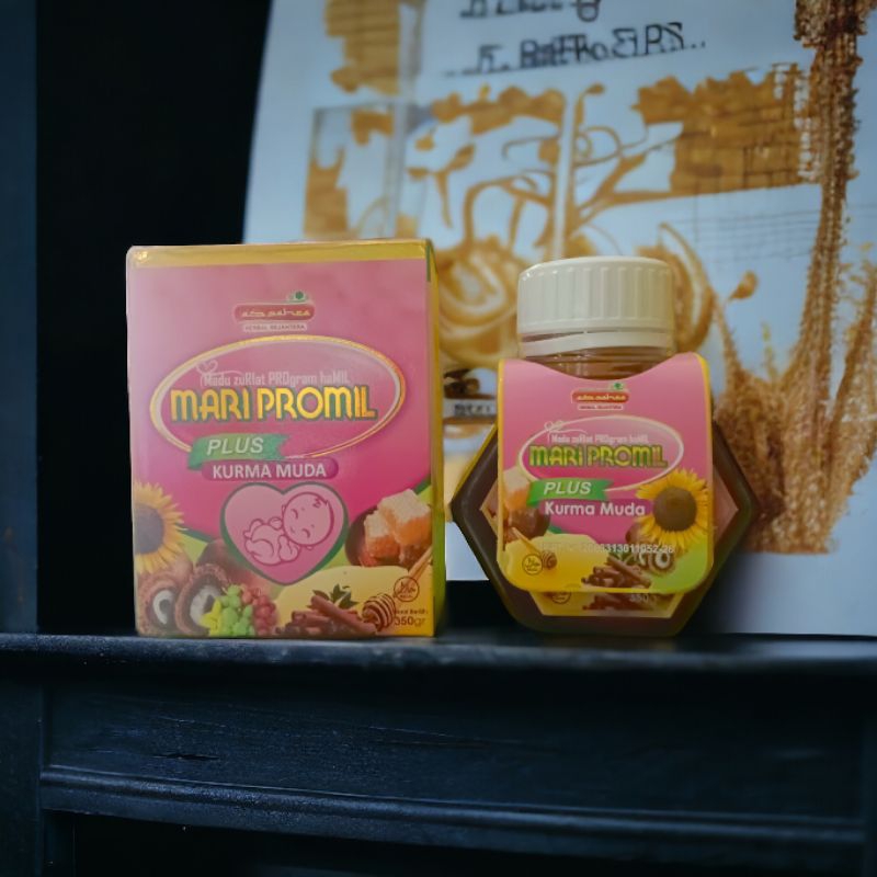 

Madu Zuriat Program Hamil Extra Kurma muda Mari Promil 350 gram