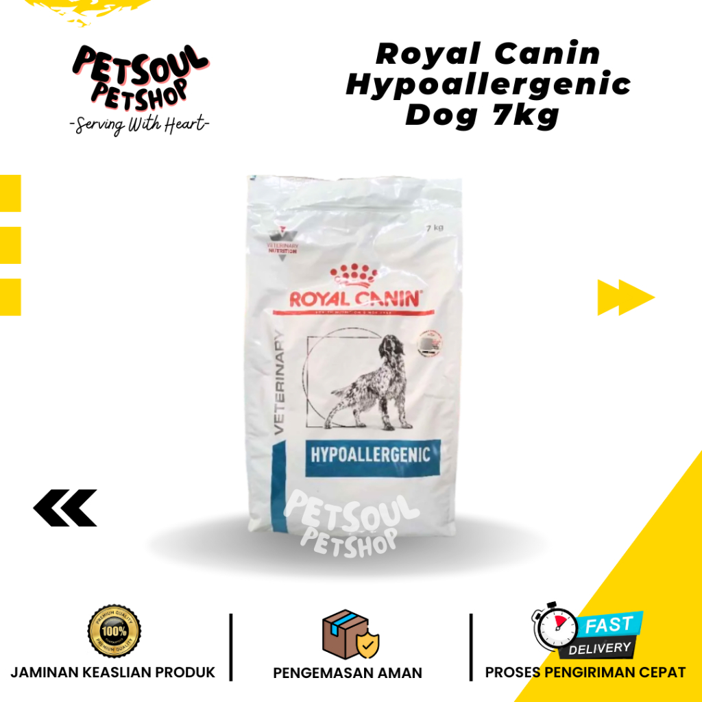 Royal Canin Hypoallergenic Dog 7kg / Rc Veterinary Dog Food