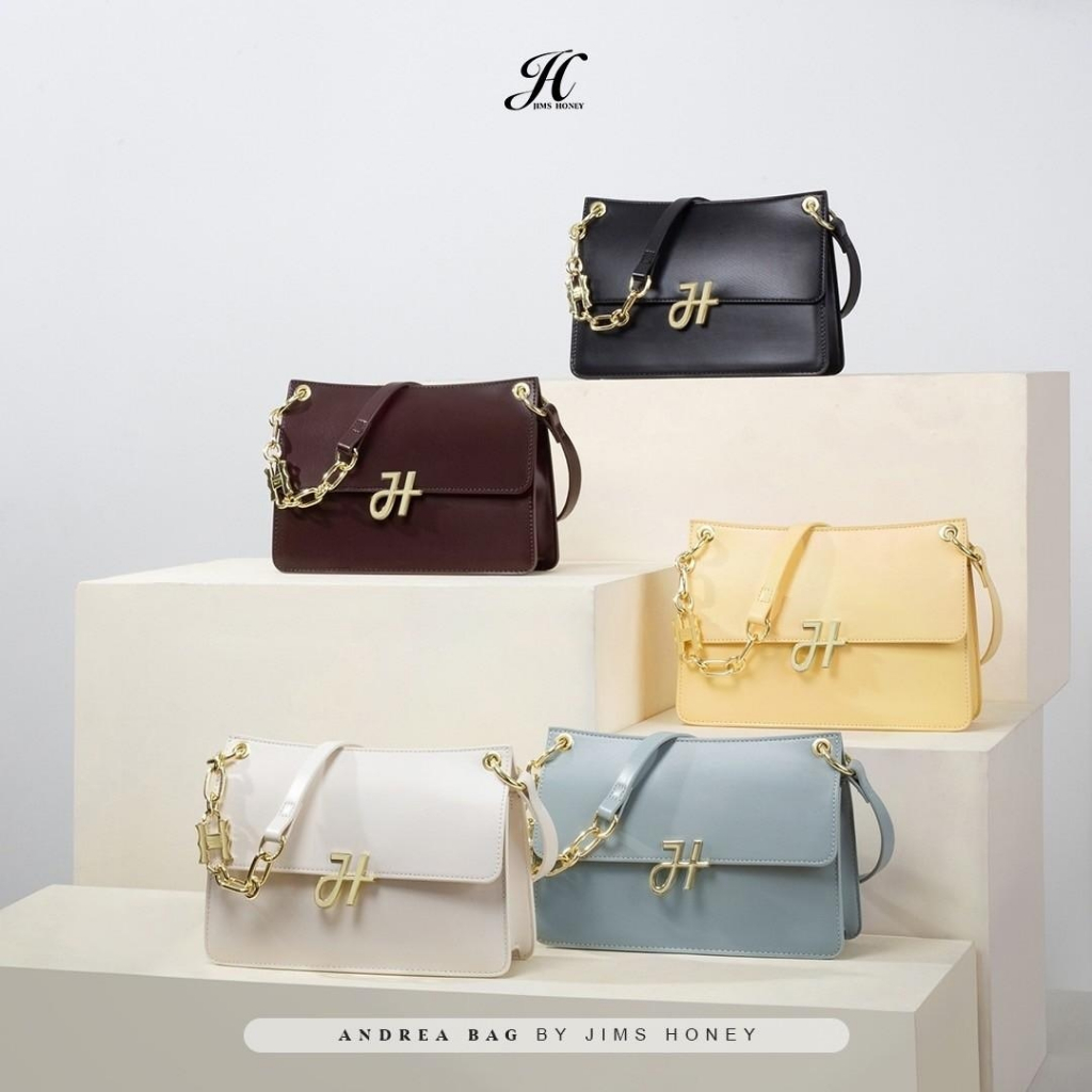 JIMS HONEY ANDREA BAG Tas Selempang Wanita Slingbag Cewek Jimshoney Trendy Elegan