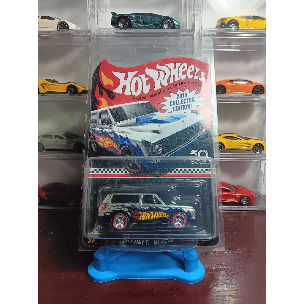 Hotwheels 70 Chevy Blazer 2018 Collector Edition Free Protector