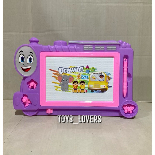

MAINAN ANAK DRAWING BOARD MAGIIC / PAPAN TULIS ANAK MOTIF KERETA LKL009