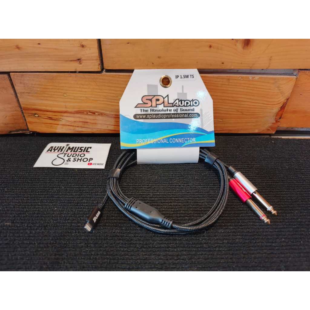 SPL AUDIO IP-1.5 TS | JACK HP IPHONE TO 2 JACK AKAI MONO DAN CANON ORIGINAL SPL