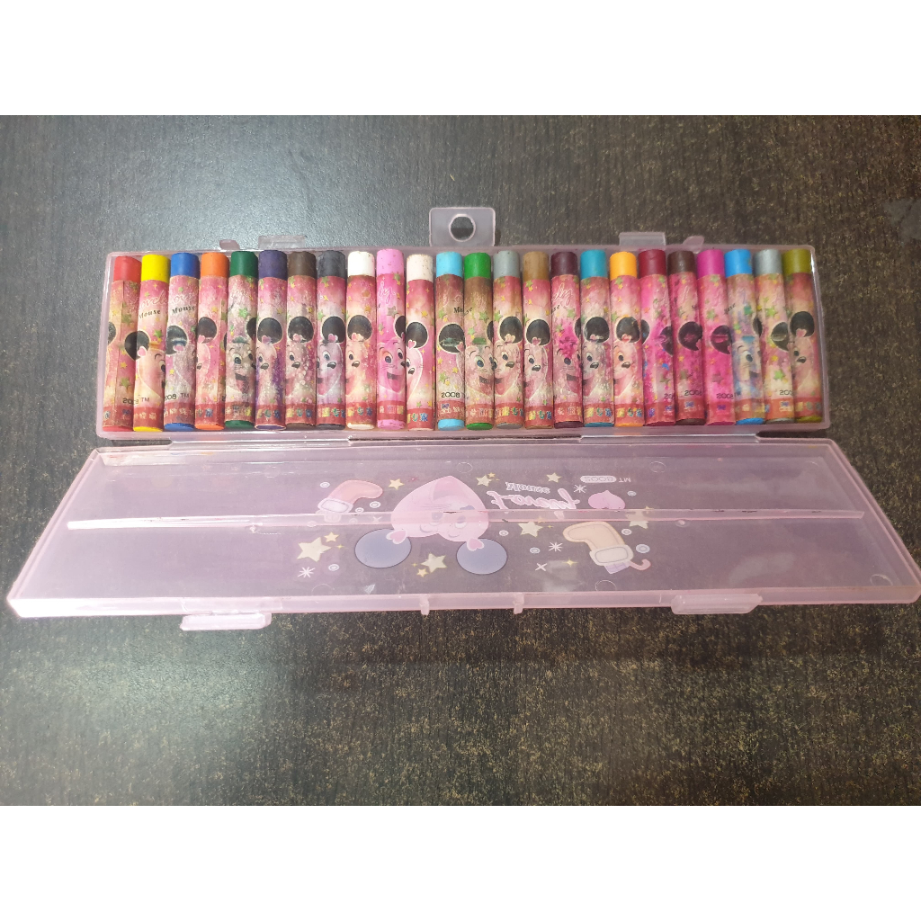 

Pastel / Crayon Lovely 24 Warna , Oil Pastel Lovely Mouse 24 Warna 2008