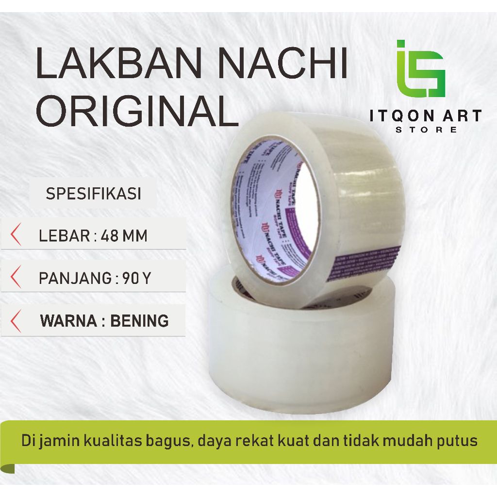 

LAKBAN NACHI ORIGINAL TAPE BENING 48MMX100 YARD