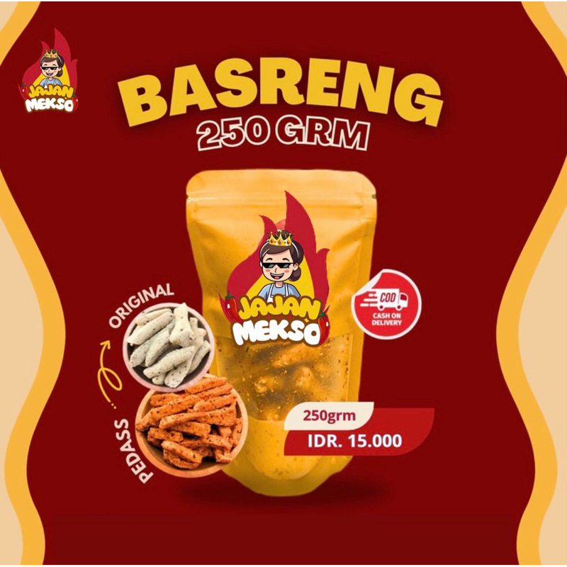 

Basreng Viral Stik Daun Jeruk Kemasan 250grm