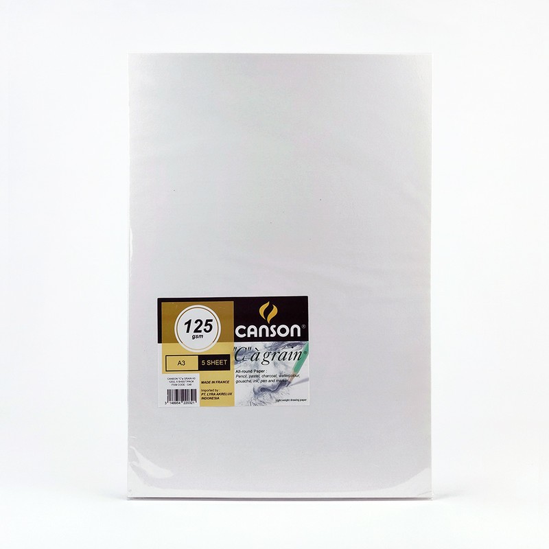 

Canson "C"A Grain A3 125G